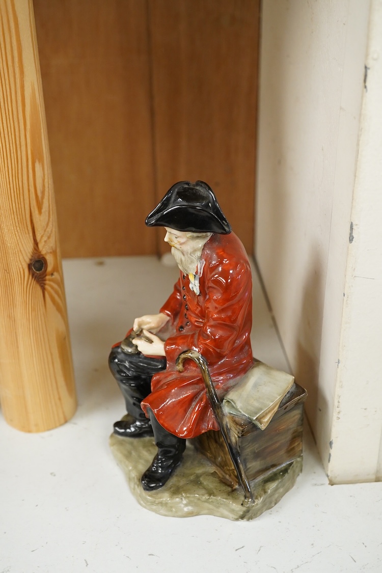 A Royal Doulton figure ‘A Pensioner’ HN689, 15cm high